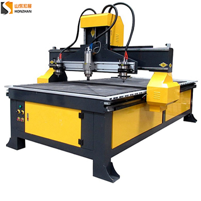  China Manufacturing HZ-R1325T CNC Router with 3×5.5KW Water Cooled Spindles